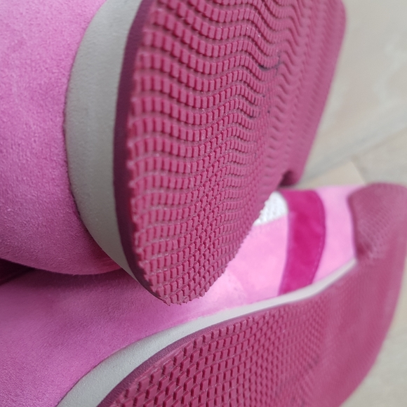 CONVERSE TARGA OX 1984 RE-ISSUE suede Sneakers pink/red SIZE 11 men - Picture 7 of 9